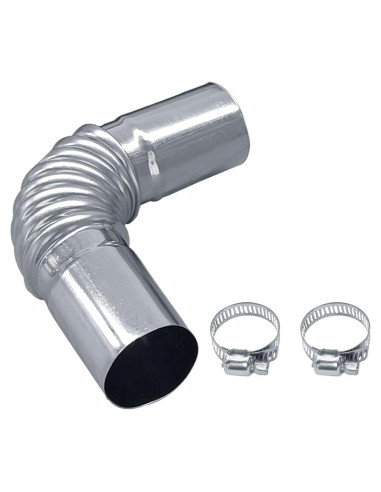 Tubo de Escape Diésel LHDOS 10.7x2.6cm Acero Inoxidable