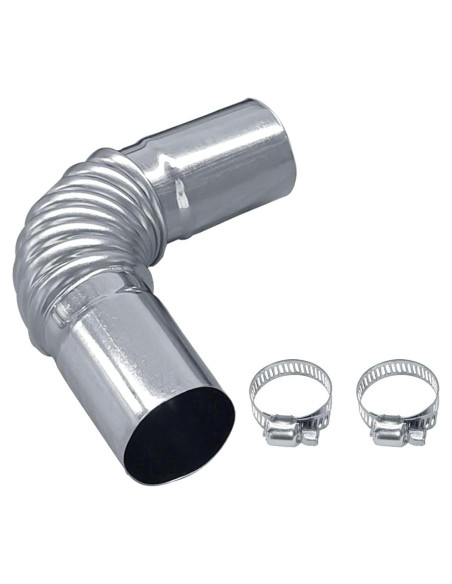 Tubo de Escape Diésel LHDOS 10.7x2.6cm Acero Inoxidable