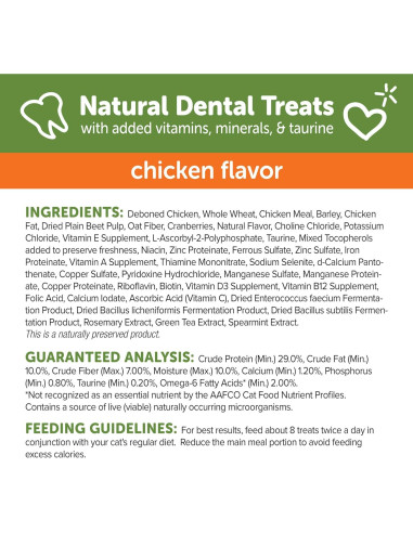 Golosinas Dentales para Gatos WHIMZEES Pollo 56.7g