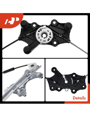 Regulador de Ventana Eléctrico A-Premium Lado Izquierdo Toyota Corolla 2019-2023