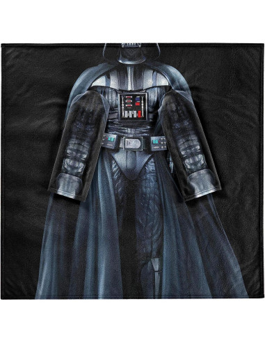 Manta Comfy Northwest Juvenil Darth Vader 121.92x121.92 cm