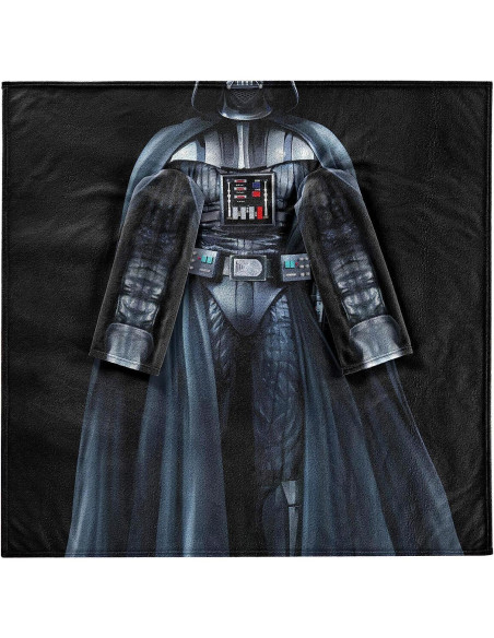 Manta Comfy Northwest Juvenil Darth Vader 121.92x121.92 cm