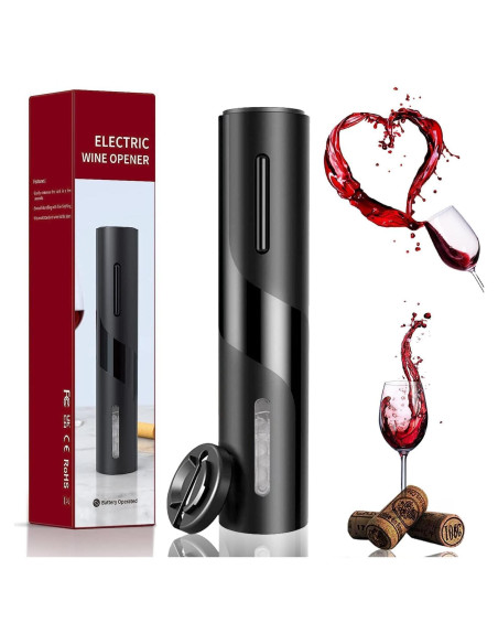 Abridor de Vino Eléctrico MAGDEN a Batería con Cortador