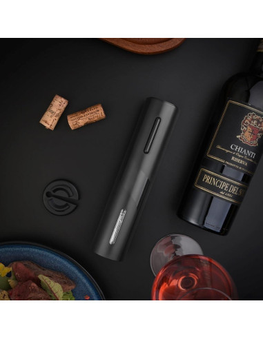 Abridor de Vino Eléctrico MAGDEN a Batería con Cortador