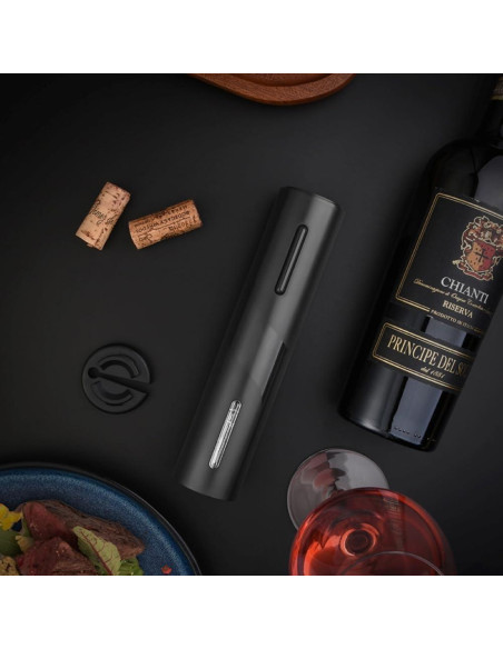 Abridor de Vino Eléctrico MAGDEN a Batería con Cortador