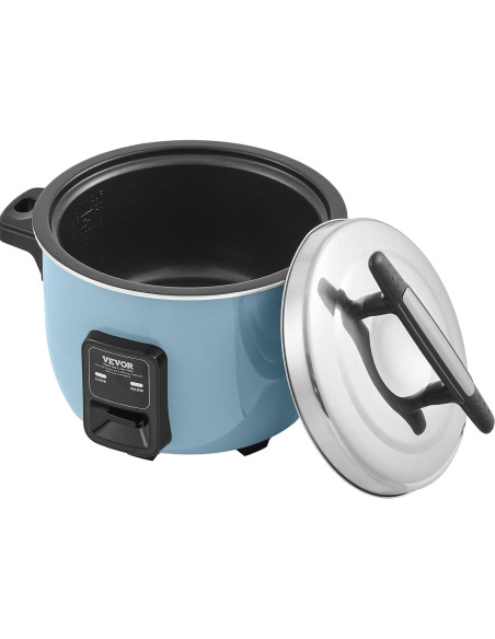 Olla Arrocera Comercial VEVOR 8L 40 Tazas Antiadherente