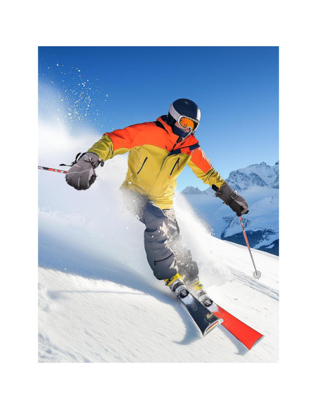 Guantes Calentados AMZYXH HT-10 Táctiles Invierno Unisex