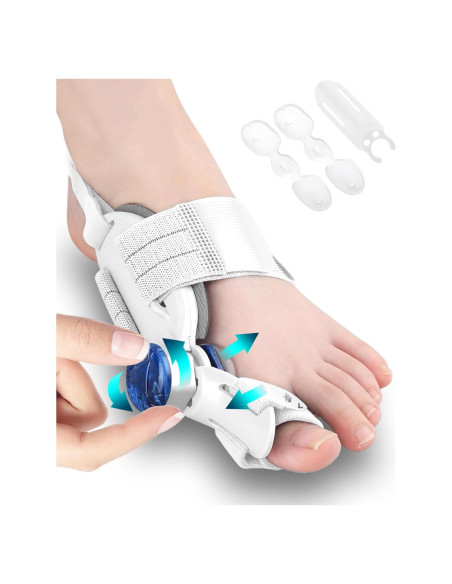 Corrector de Juanetes Qlonn Ajustable para Alivio de Dolor