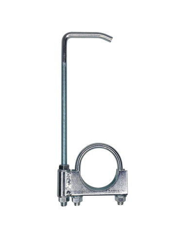 Abrazadera Universal de Escape JQuad 2" Galvanizada 24.1 cm