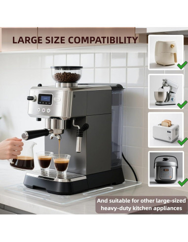 Deslizadores de Electrodomésticos HAVXJAN 40.64x33.02cm Acrílico