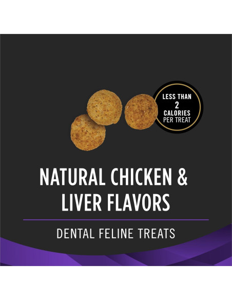 Bocados Dentales para Gatos Purina Pro Plan 51 g - Control Sarro