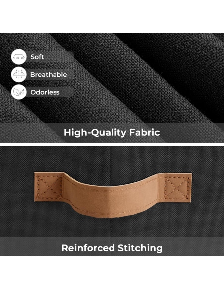 Cajas de Almacenamiento con Tapa StorageWorks, 3 Unidades, Grande, Negra