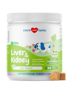 Suplemento Hepático para Perros Cardo Mariano 90 Galletas