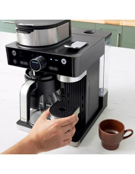 Cafetera Ninja CFN601 Barista Plus 12 Tazas Espumador