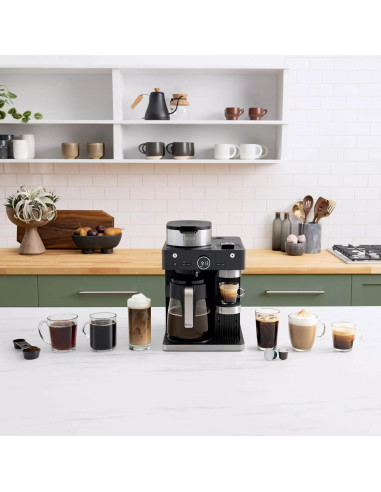 Cafetera Ninja CFN601 Barista Plus 12 Tazas Espumador