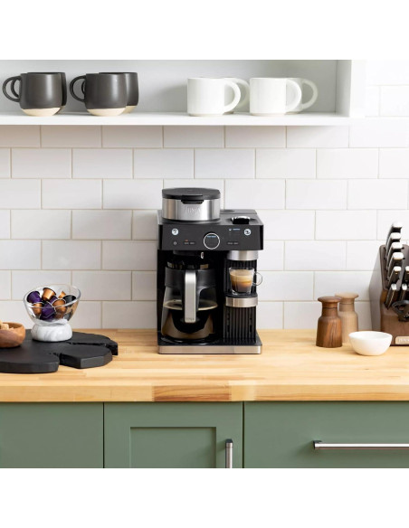 Cafetera Ninja CFN601 Barista Plus 12 Tazas Espumador