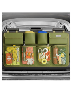 Organizador Colgante de Maletero SURDOCA Verde Militar 90x46 cm