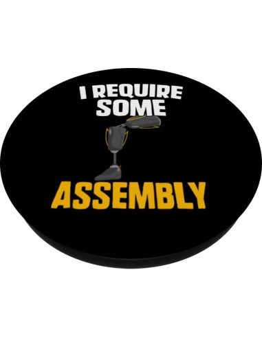 PopSockets PopGrip Estándar Prótese de Pierna Amputado