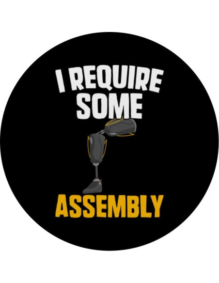 PopSockets PopGrip Estándar Prótese de Pierna Amputado