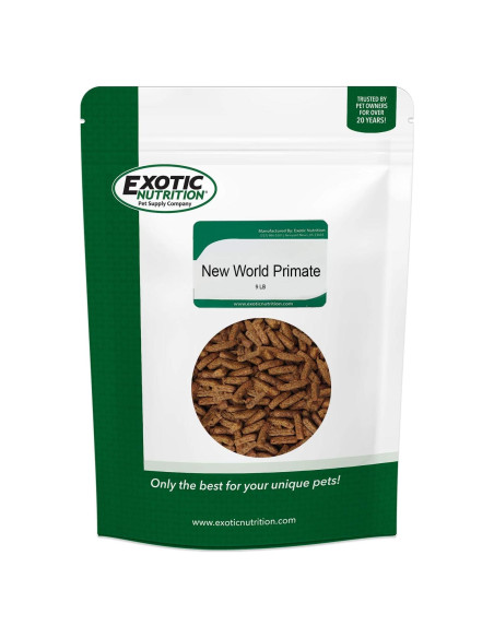 Dieta para Primates del Nuevo Mundo Exotic Nutrition 4.08 kg