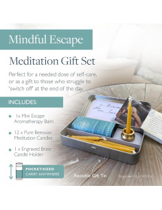 Conjunto de Balsamo de Aromaterapia y 12 Velas Scentered 2