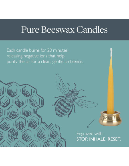 Conjunto de Balsamo de Aromaterapia y 12 Velas Scentered