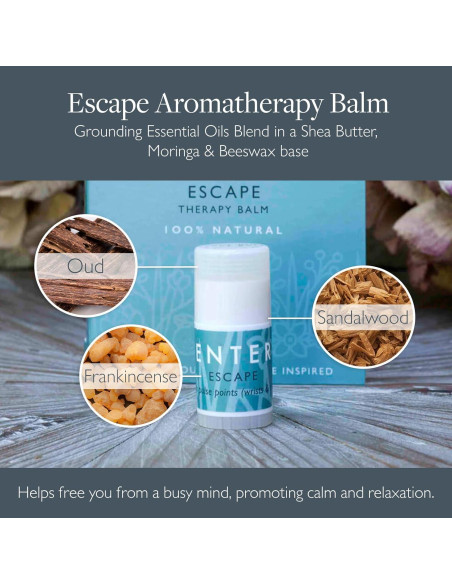 Conjunto de Balsamo de Aromaterapia y 12 Velas Scentered