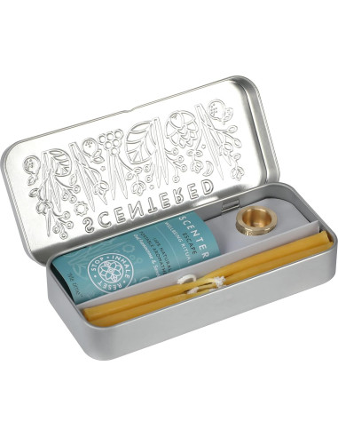 Conjunto de Balsamo de Aromaterapia y 12 Velas Scentered