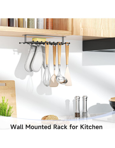 Soporte de Corbatas Loxsun Montado en Pared con 20 Ganchos