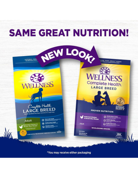 Comida Seca para Perros Wellness 6.8kg Pollo y Arroz Integral