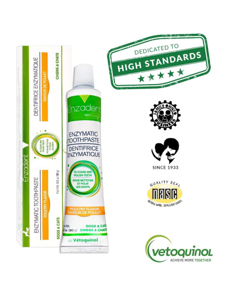 Pasta Dental Enzimática Vetoquinol para Gatos y Perros 90.7 g