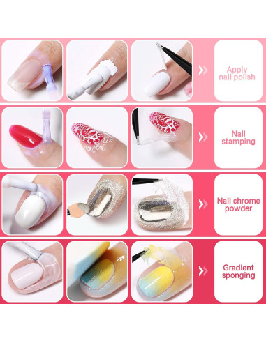 DR.MODE Láttex Líquido para Uñas 30ML Secado Rápido Set 3