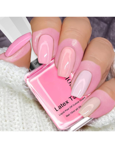 DR.MODE Láttex Líquido para Uñas 30ML Secado Rápido Set 3