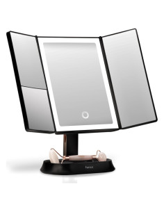Espejo de Maquillaje Fancii Plegable con Luces LED 35 cm