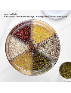 Dispensador de Granos Gavigain 6 Compartimentos 360 25.4 cm 2