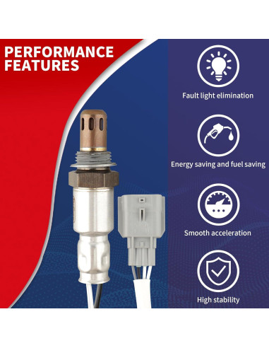 Sensor de Oxígeno Calentado DrCax 234-4904 Compatible Nissan
