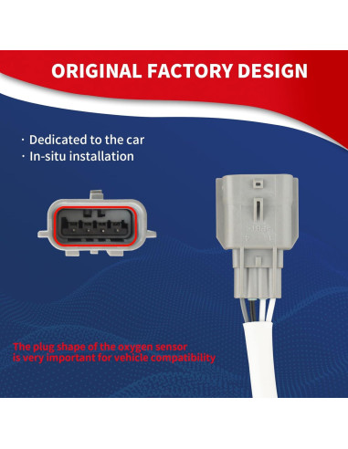 Sensor de Oxígeno Calentado DrCax 234-4904 Compatible Nissan