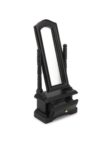 Espejo de Mueble Miniatura Cutemini 1:12 Marrón con Cajón