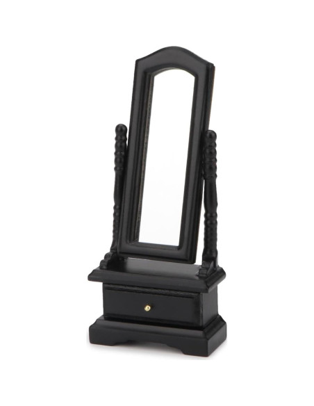 Espejo de Mueble Miniatura Cutemini 1:12 Marrón con Cajón