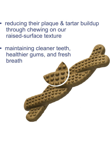 Hueso Dental Mediano Get Naked 188g Sin Granos y Pollo