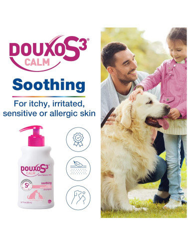 Champú Calmante Douxo S3 para Perros y Gatos 200 mL