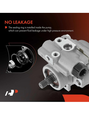 Bomba de Dirección Asistida A-Premium para Toyota Corolla y Chevrolet Prizm 1.8L