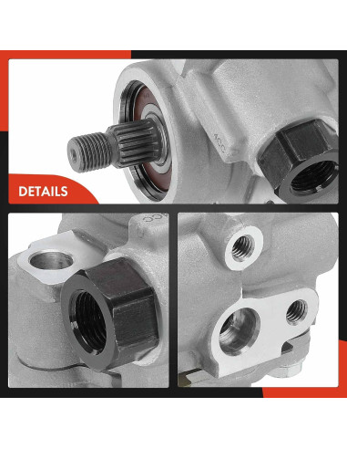 Bomba de Dirección Asistida A-Premium para Toyota Corolla y Chevrolet Prizm 1.8L