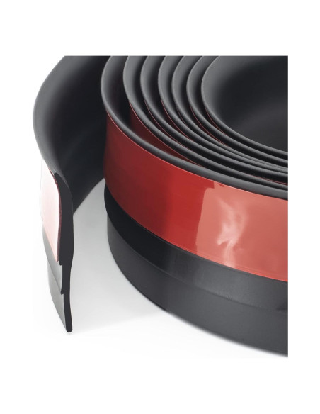 Sello de Burlete YYGCL 2.48m Negro para Puertas y Ventanas