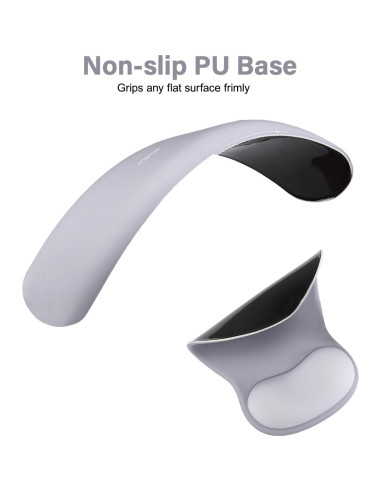 Soporte Reposamuñecas Ergonomico Mosiso para Teclado y Ratón