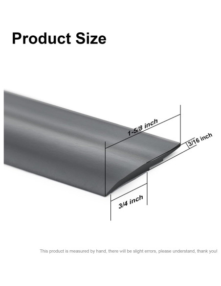 Sello de Burlete YYGCL 2.48m Negro para Puertas y Ventanas