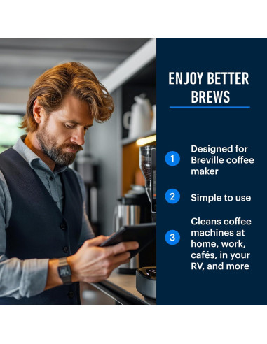 Desincrustante de Cafetera Esencial Valores 2x236ml para Breville