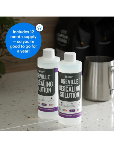 Desincrustante de Cafetera Esencial Valores 2x236ml para Breville