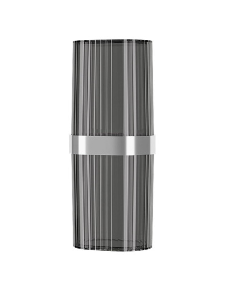 Estuche de Cepillo de Dientes de Viaje Nnverseryy Gris 19.3x7.6cm