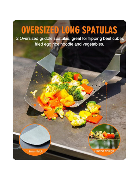 Kit de Accesorios para Plancha Homenote - 8 Piezas BBQ